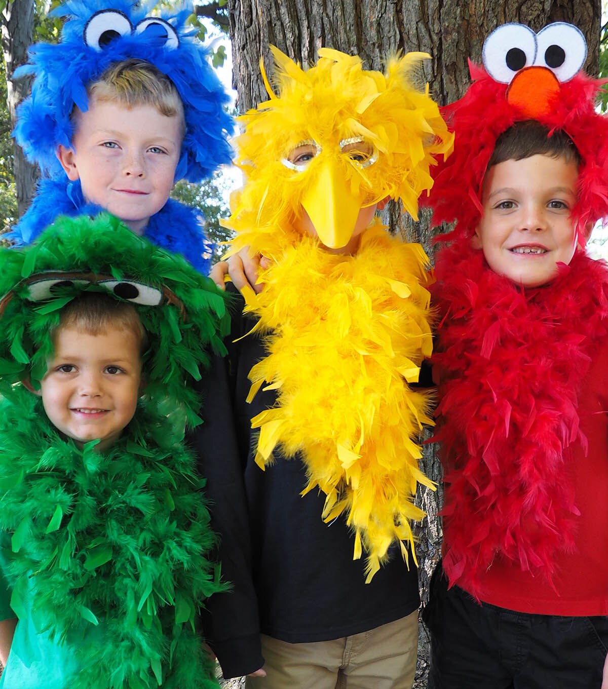 How To Make Sesame Street Inspired Costumes Online